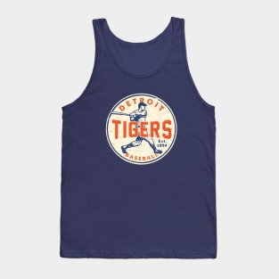 Old Style Detroit Tigers 3 by Buck Tee Tank Top